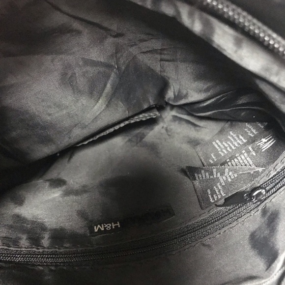 Black & Silver studded purse by H&M - Picture 3 of 3